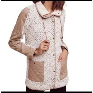 Anthropologie Sleeping on Snow Sherpa Jacket Large
